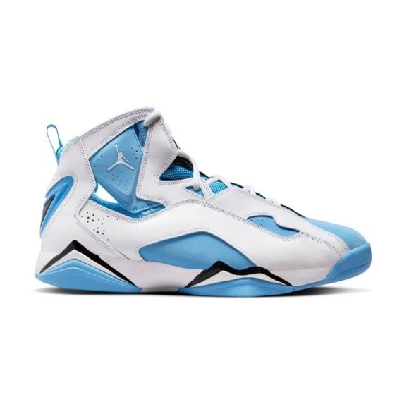 Jordan True Flight UNC Size 11.5 Men Basketball Shoes Blue White 342964-140 NEW - Picture 1 of 10